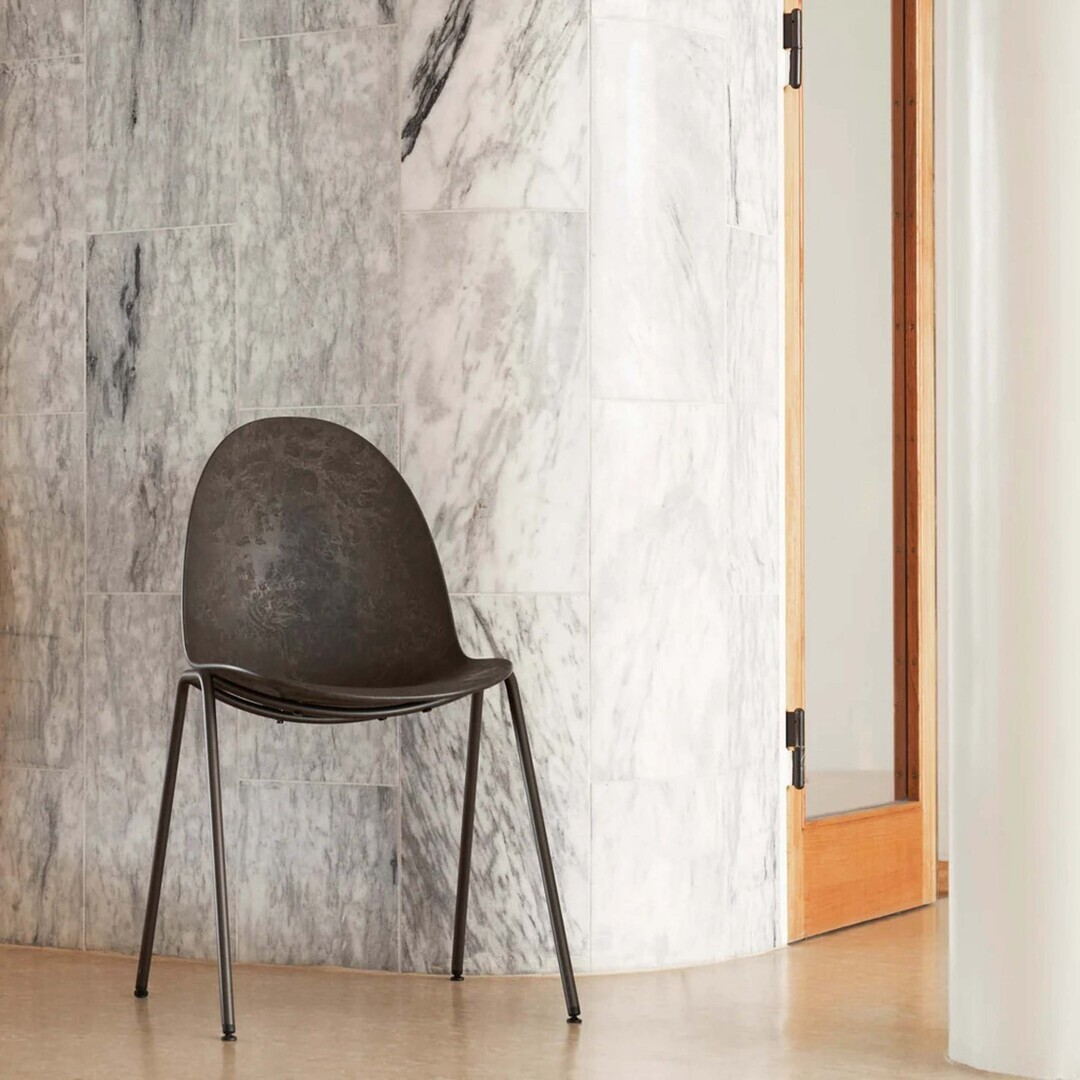 Mater Eternity Sidechair Coffee Waste Black