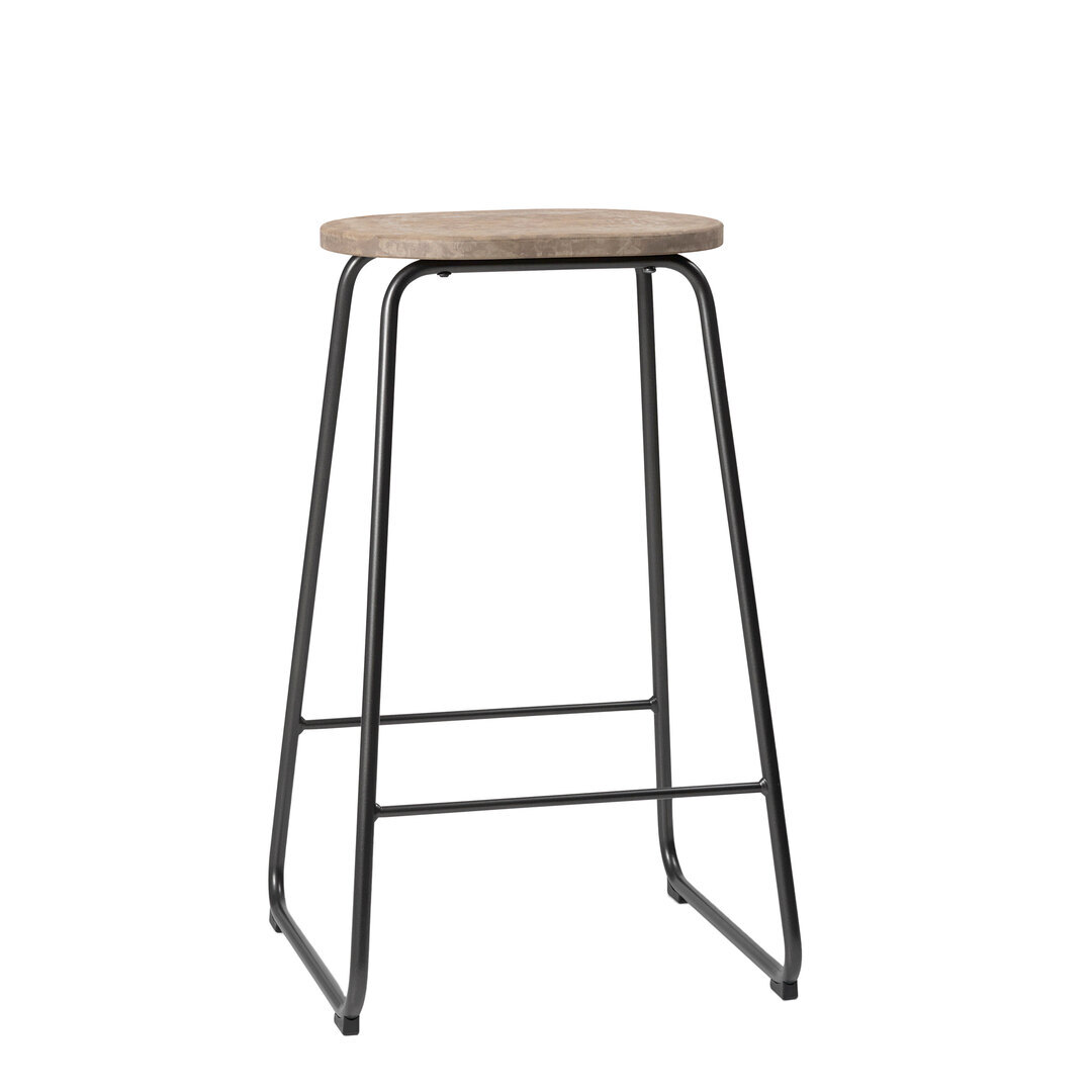 Mater Earth Stool Coffee Waste Light, H: 69 cm