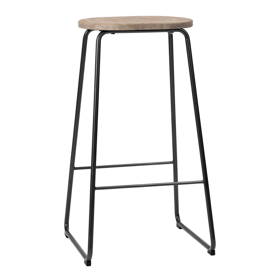Mater Earth Stool Coffee Waste Light, H: 74 cm