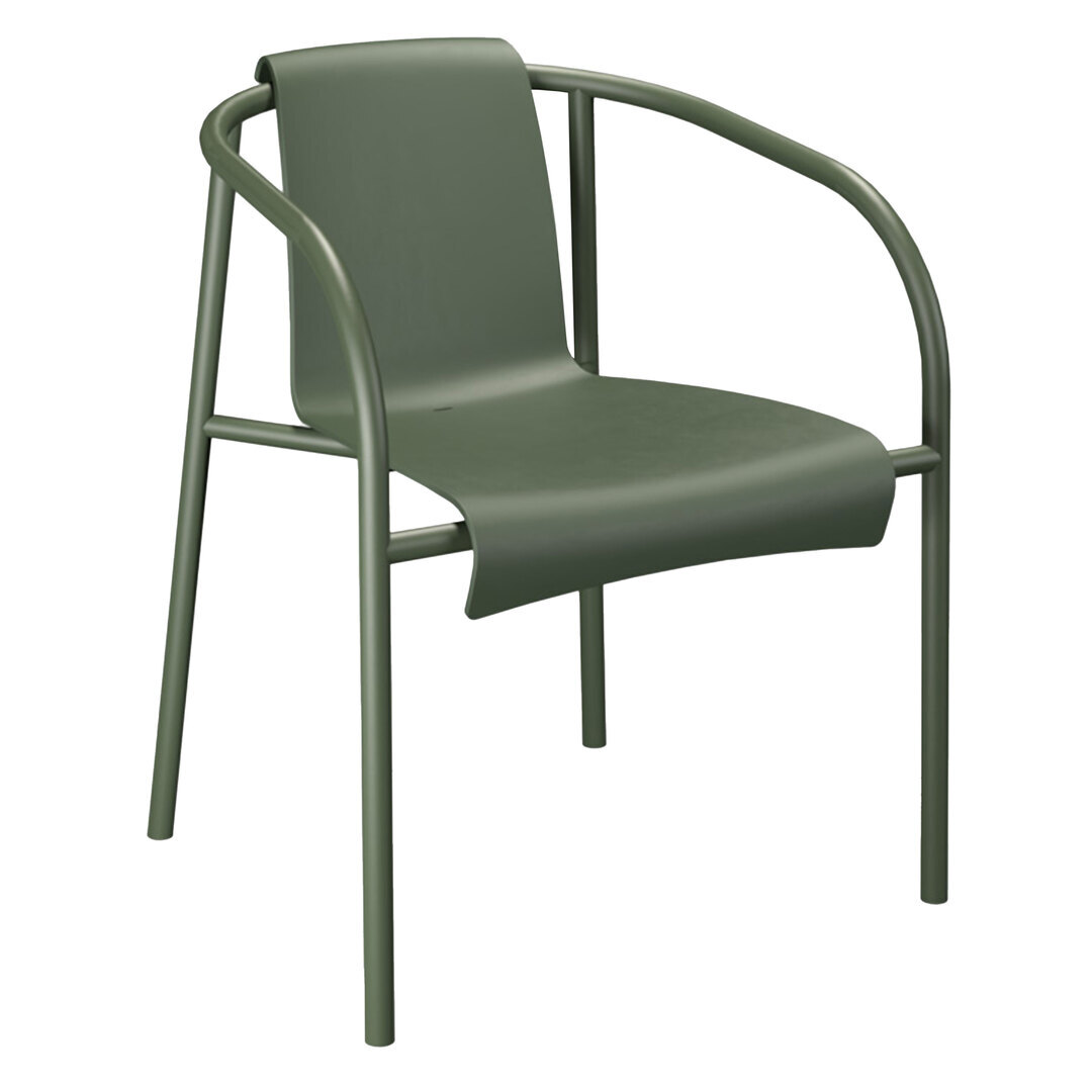 Houe Nami Dining Chair Olivegrün 27, Mit Armlehnen