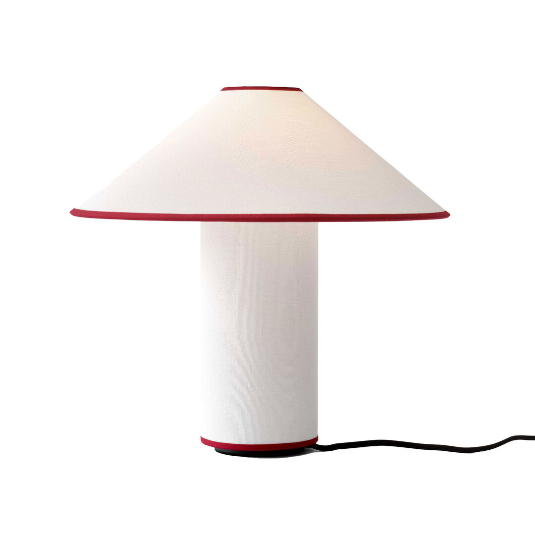 &Tradition Tischleuchte 'Colette' Weiss / Merlot