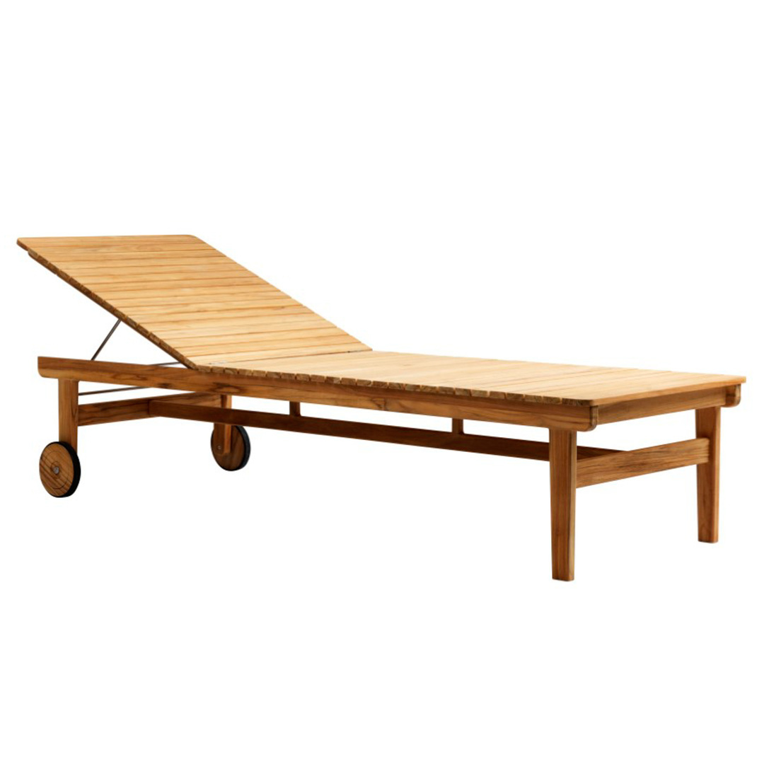 FDB Mobler M8 Sammen Sun Chair Teak Natur