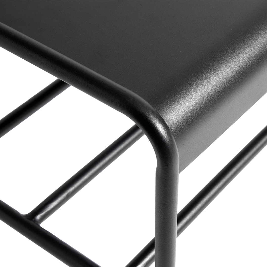 MUUBS Bench Copenhagen Schwarz