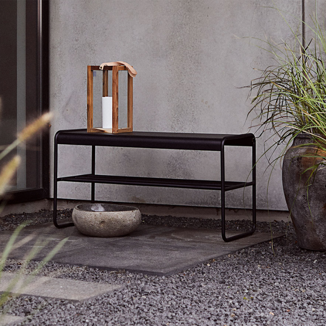 MUUBS Bench Copenhagen Schwarz