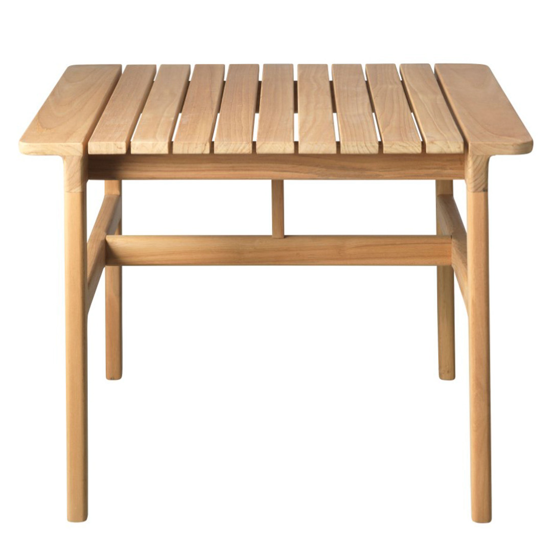 FDB Mobler M19 Sammen Lounge Table Teak Natur, B: 81.5 cm / T: 81.5 cm