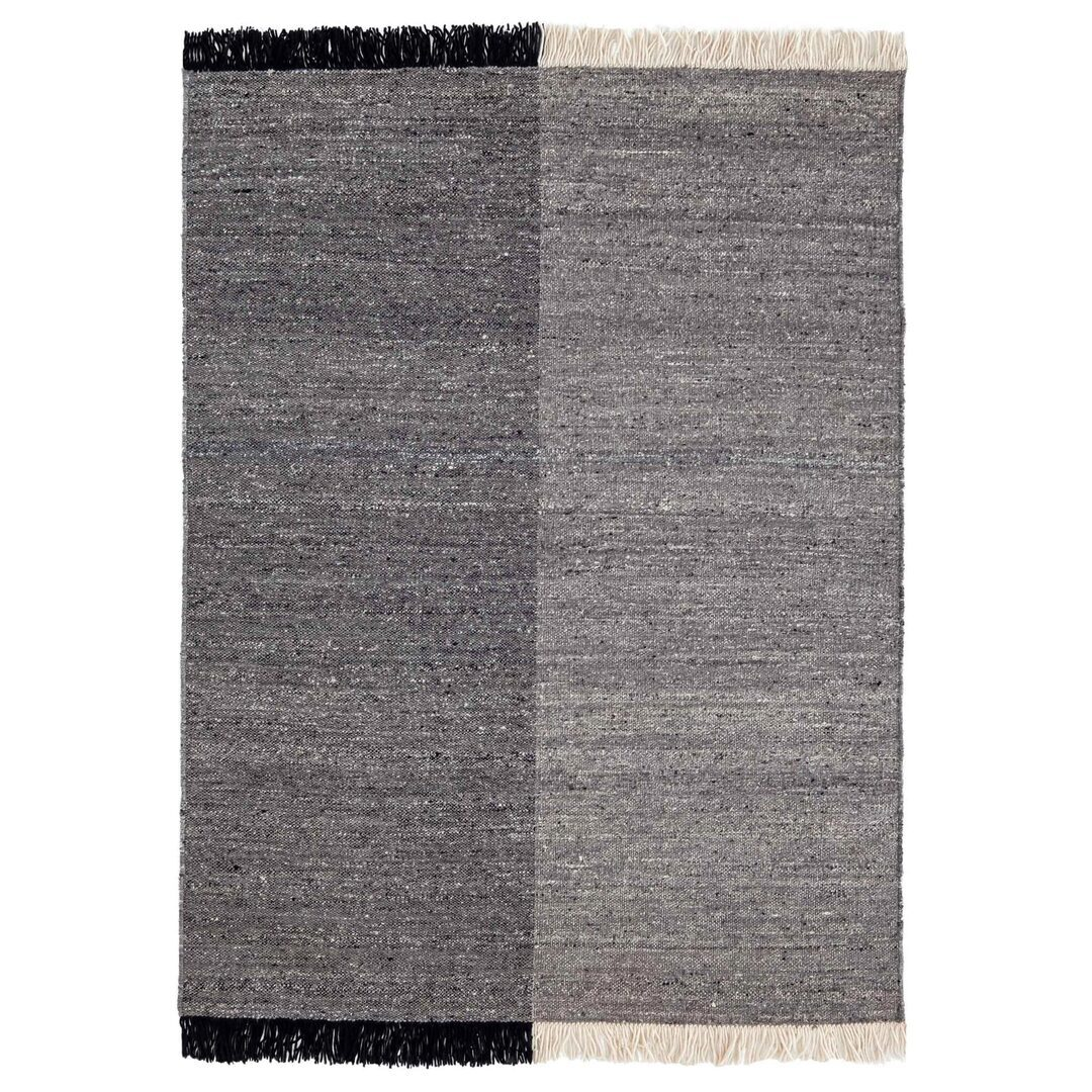 Nanimarquina Re-Rug B: 170 cm / L: 240 cm , Schwarz / Weiss
