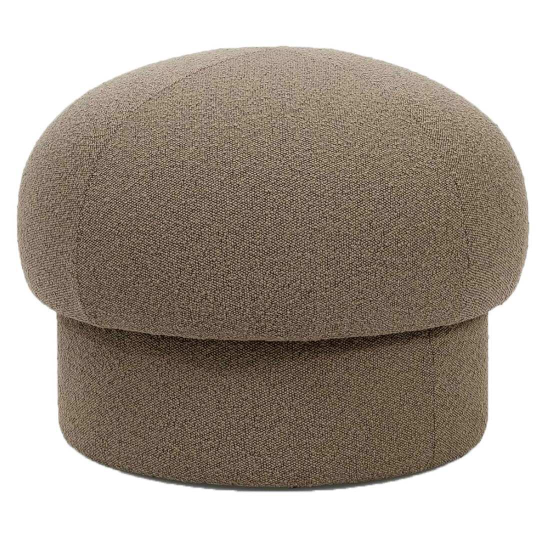 Design House Stockholm Uno Pouf Braun, Ø: 65 cm