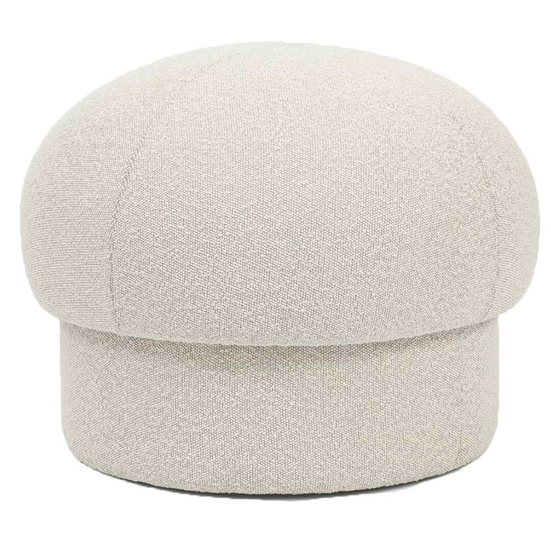 Design House Stockholm Uno Pouf Cream, Ø: 65 cm