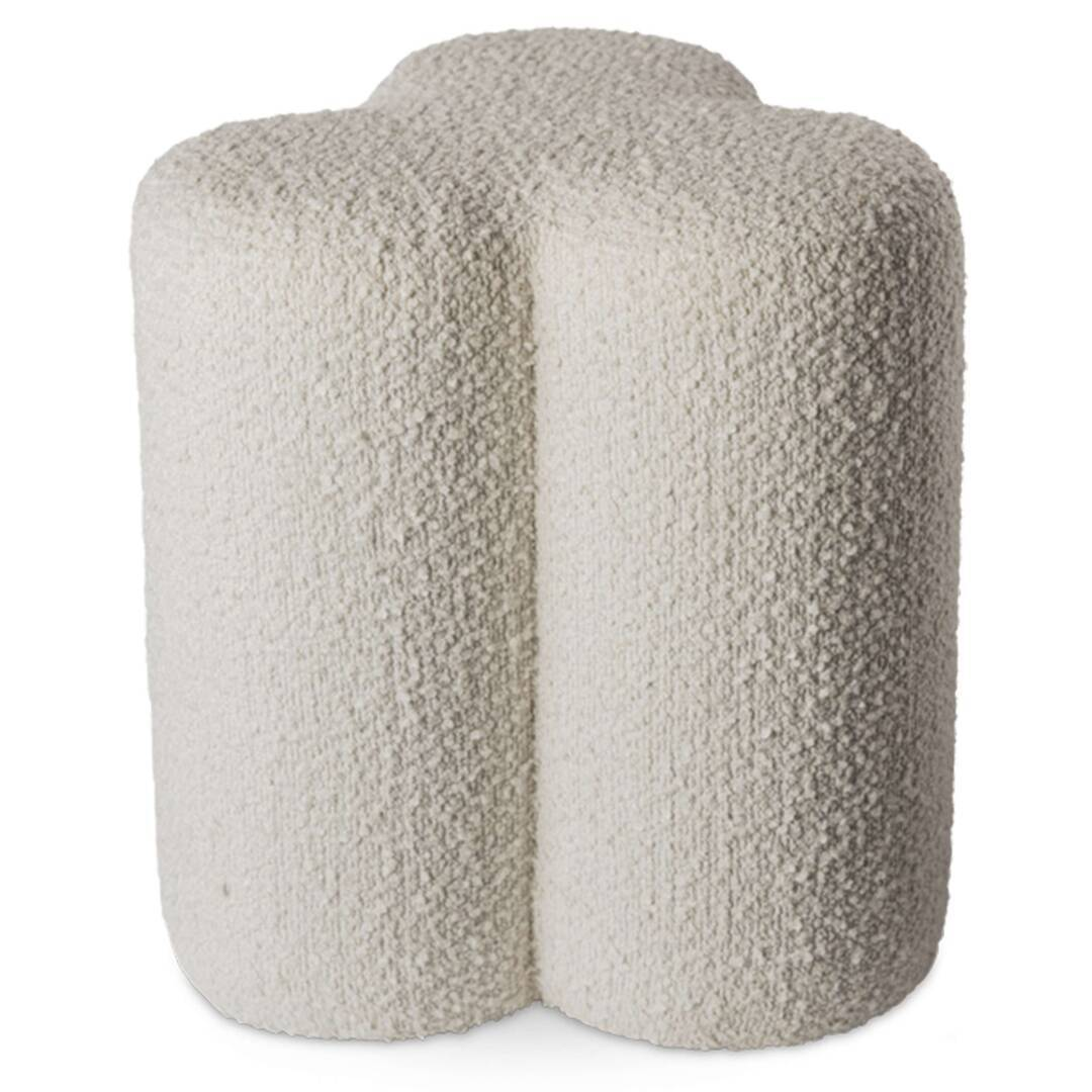 Pols Potten Clover Stool Boucle Beige