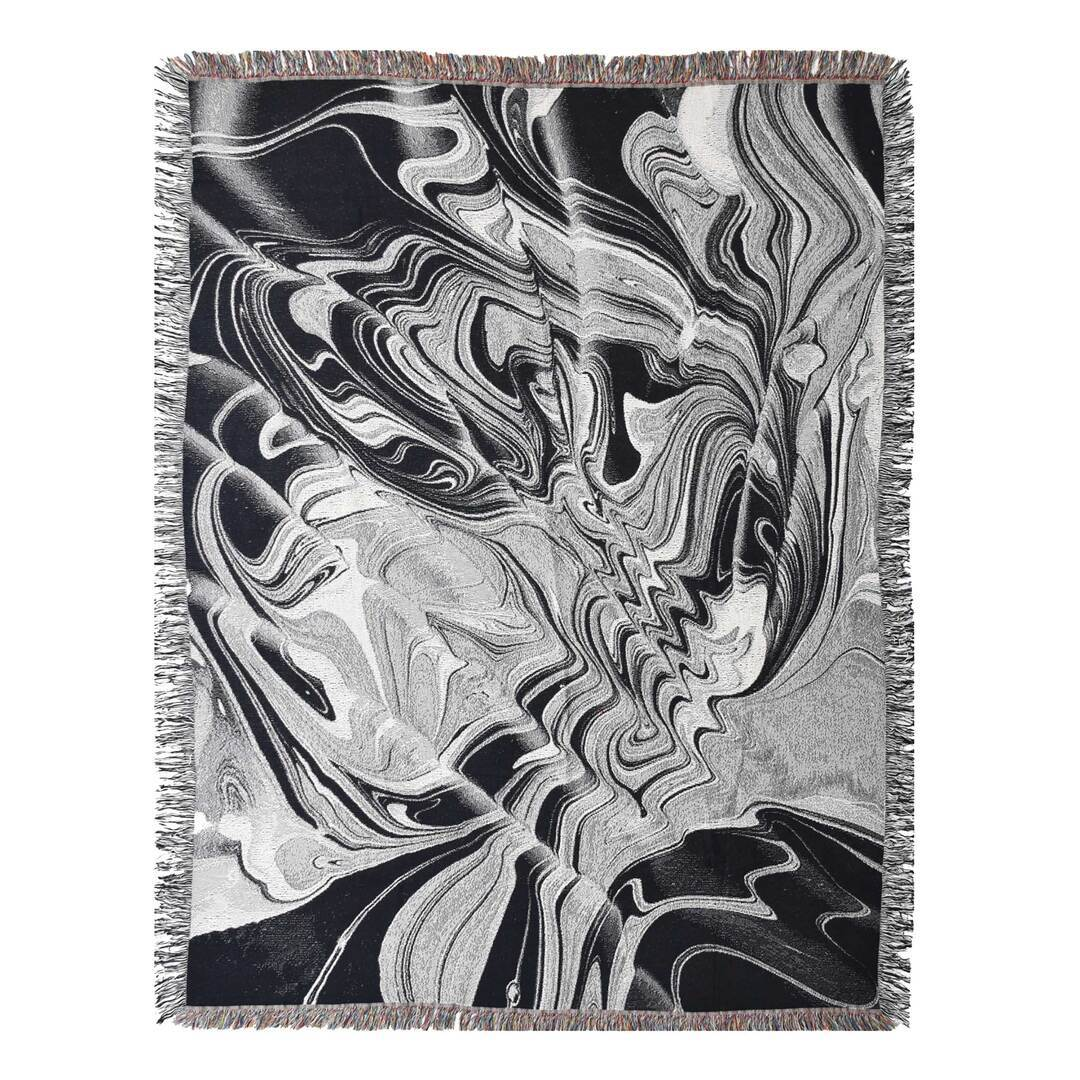 SULA Marble Blanket Dark ‘N Stormy 150 x 200 cm