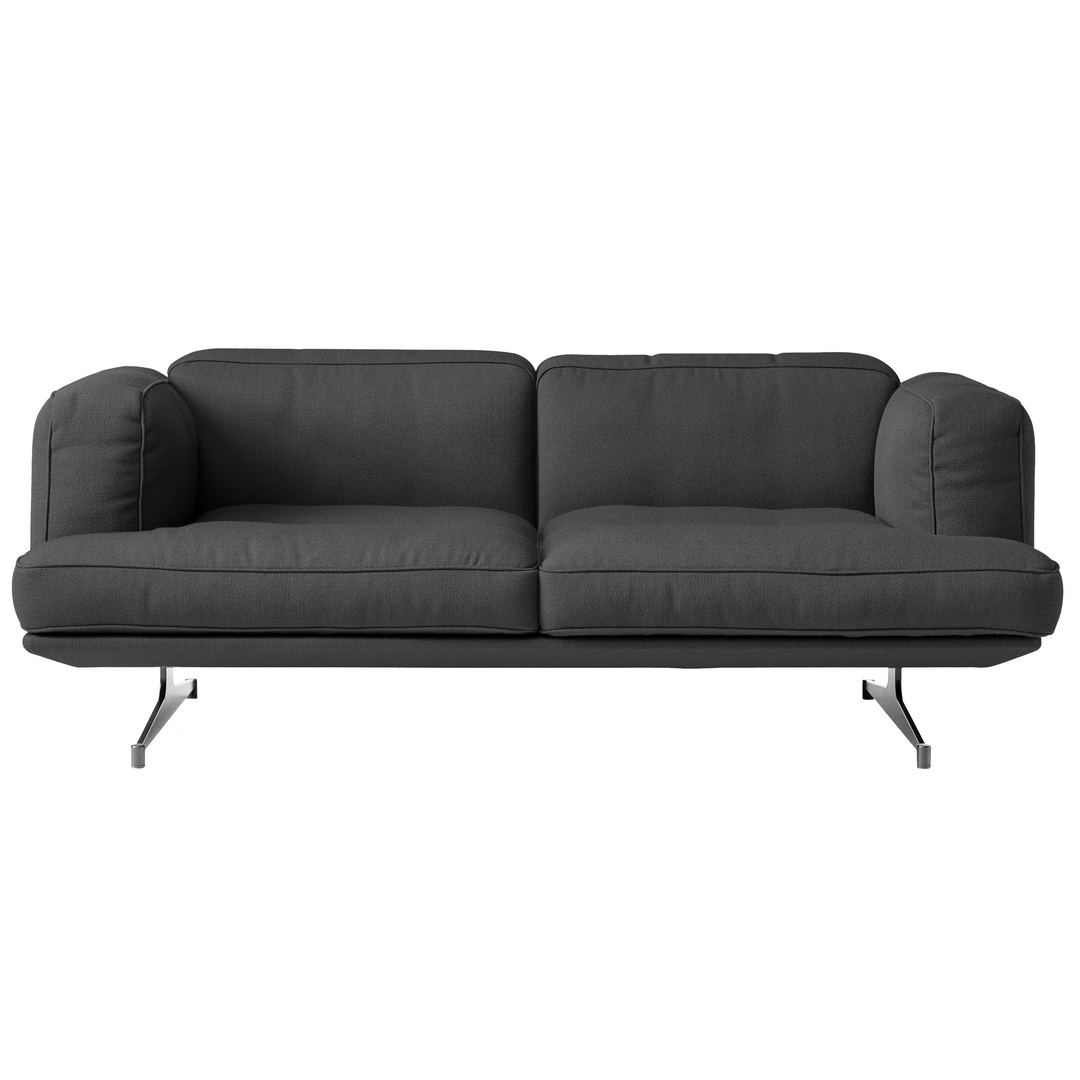 &Tradition Inland AV22 Aluminium poliert, Dunkelgrau 013 - Clay