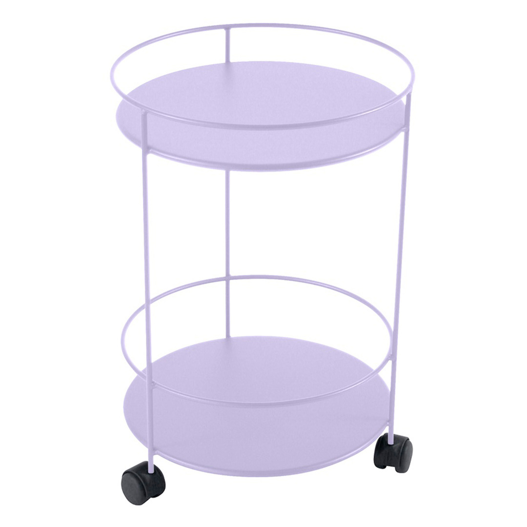 Fermob Beistelltischchen Rollen Guinguette Marshmallow D1
