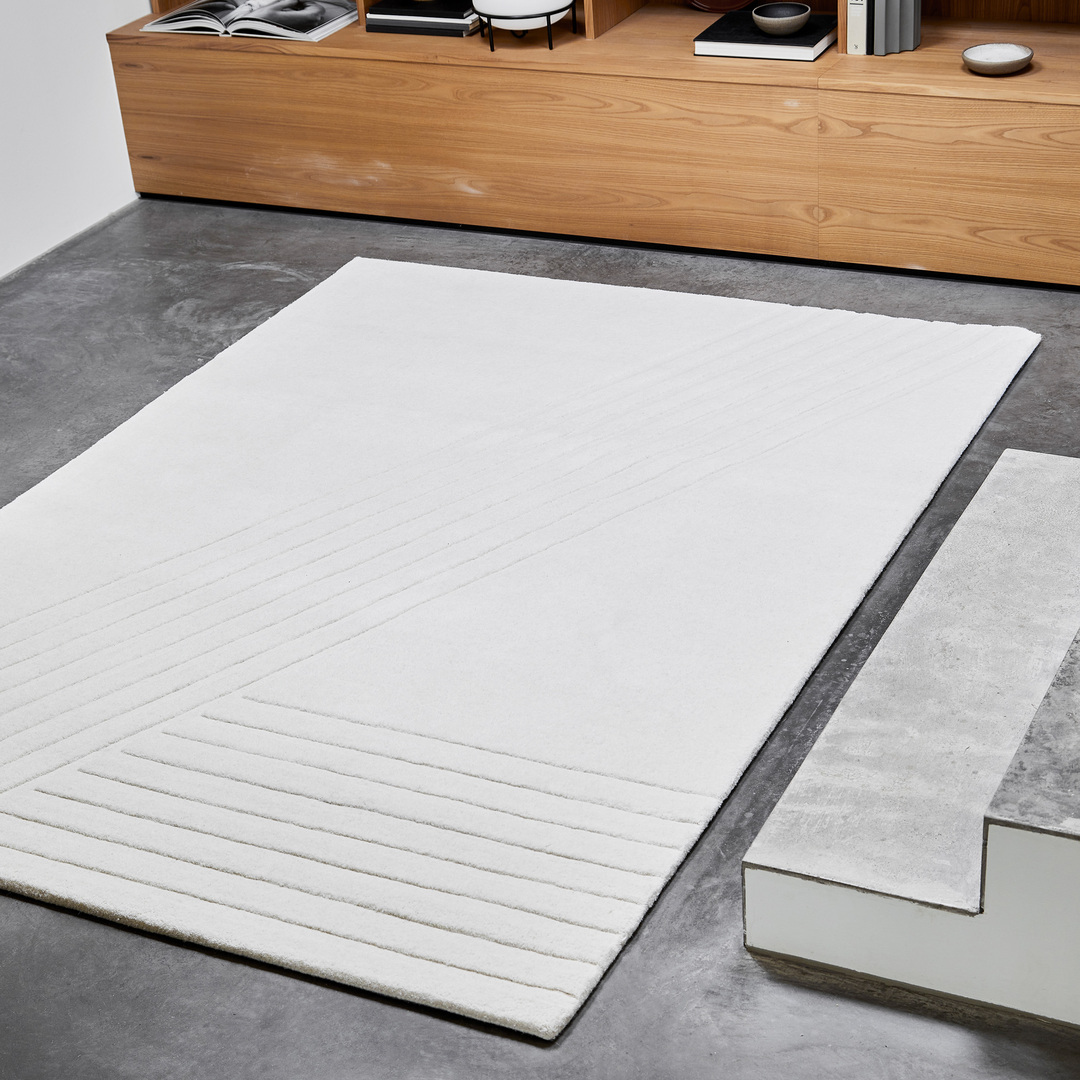 Woud Kyoto Rug Grau, B: 170 cm / L: 240 cm 