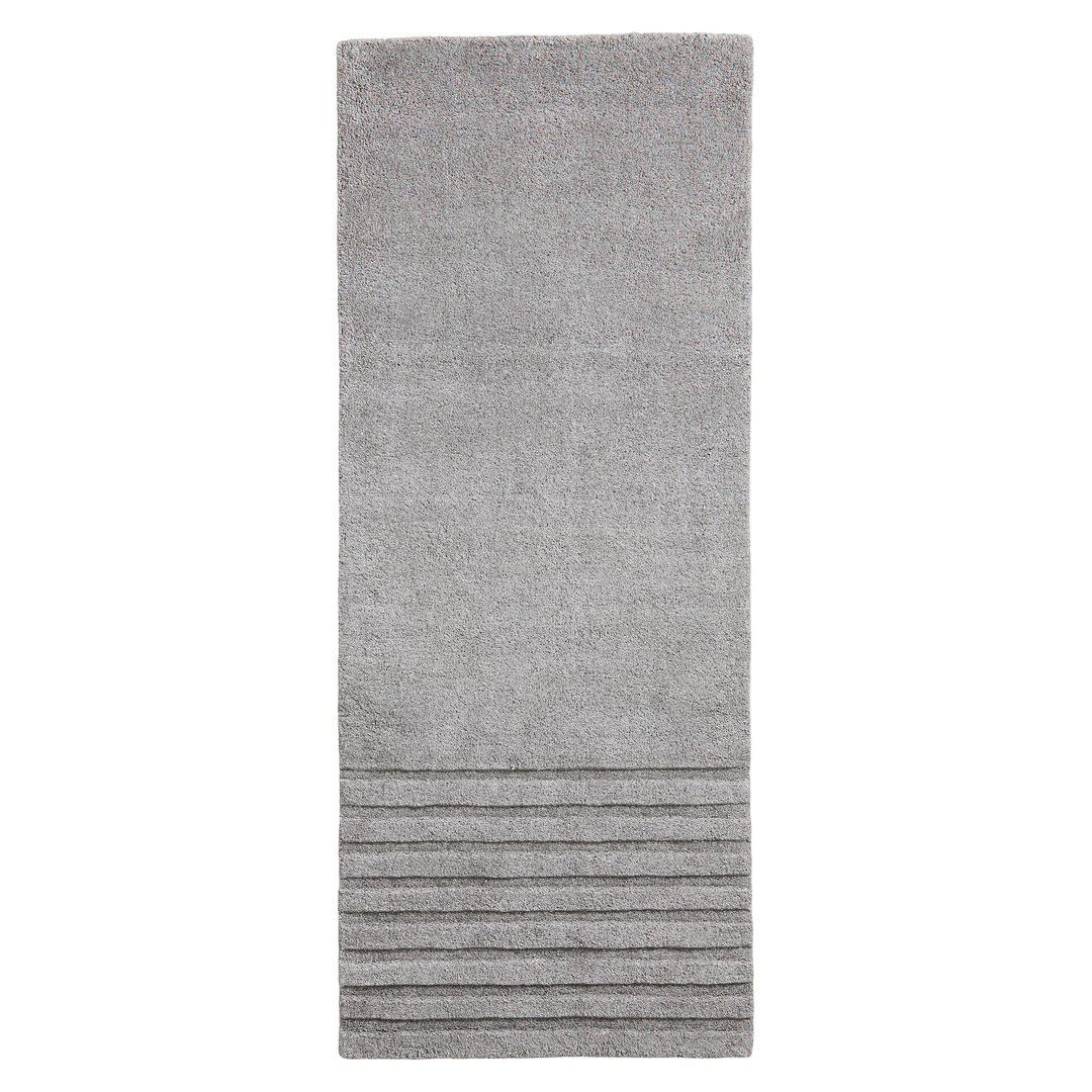 Woud Kyoto Rug Grau, B: 80 cm / L: 200 cm