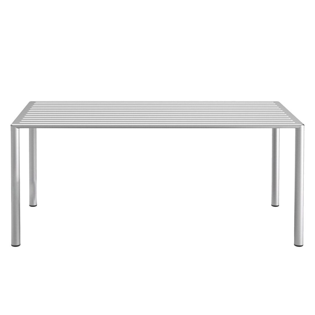 Embru Easy Aluminium Tisch Modell 1196 B: 240 cm / T: 90 cm, Aluminium farblos eloxiert