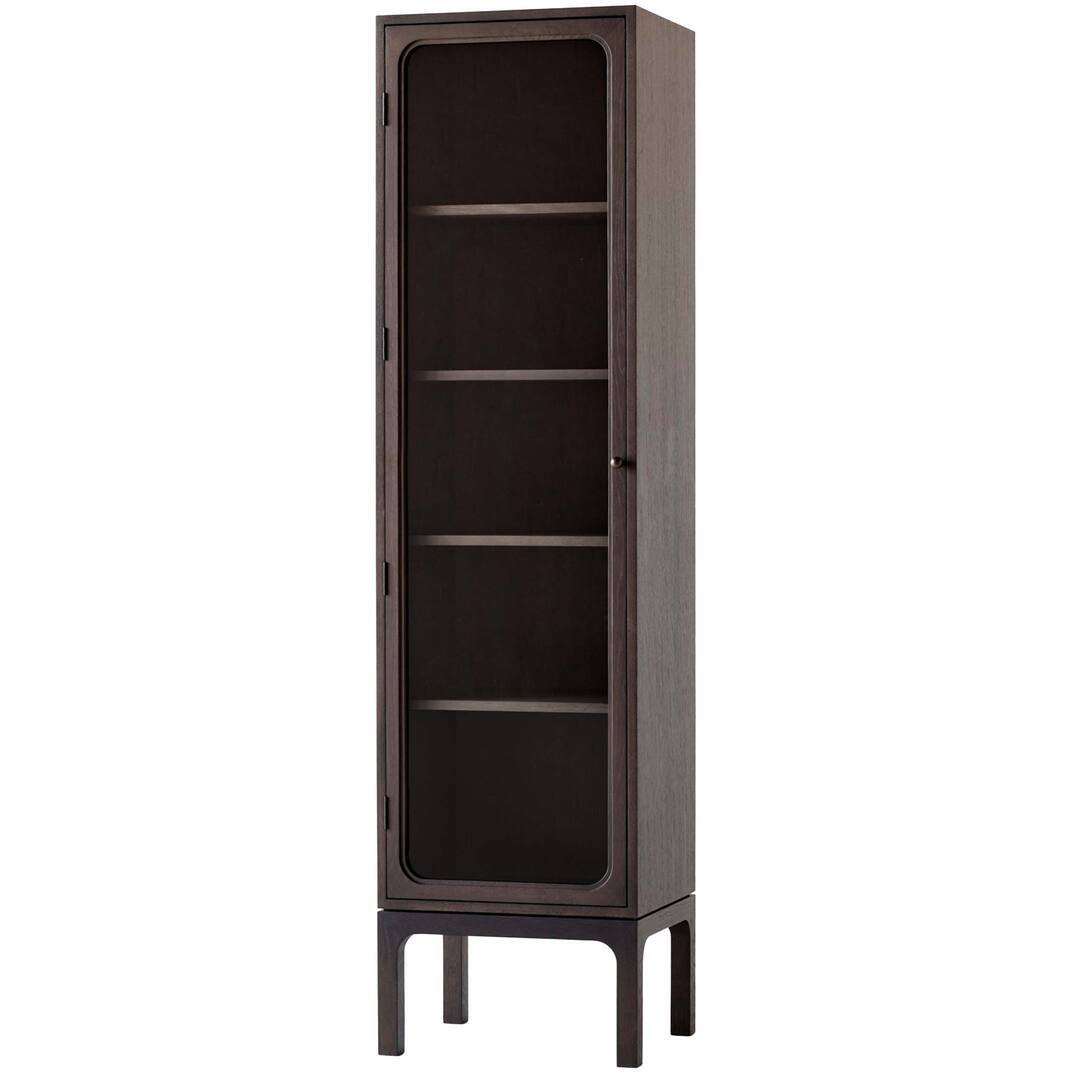 &Tradition Trace Single Cabinet SC87 B: 50 cm, Eiche dunkel gebeizt