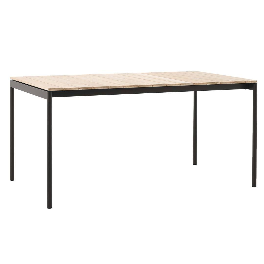 &Tradition Ville Dining Table AV25 & AV26 Warm Black, B: 150 cm / T: 90 cm