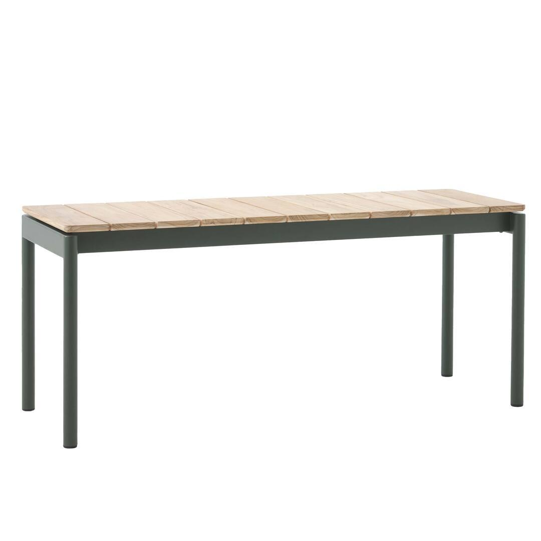 &Tradition Ville Bench AV27 & AV28 Bronze Green, B: 110 cm