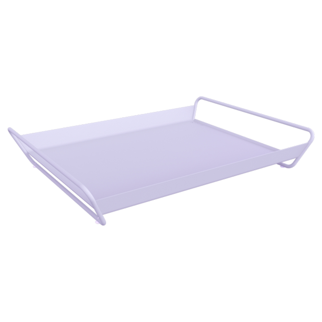 Fermob Alto Tablett mit Griffen Marshmallow D1, B: 53 cm / T: 38.5 cm