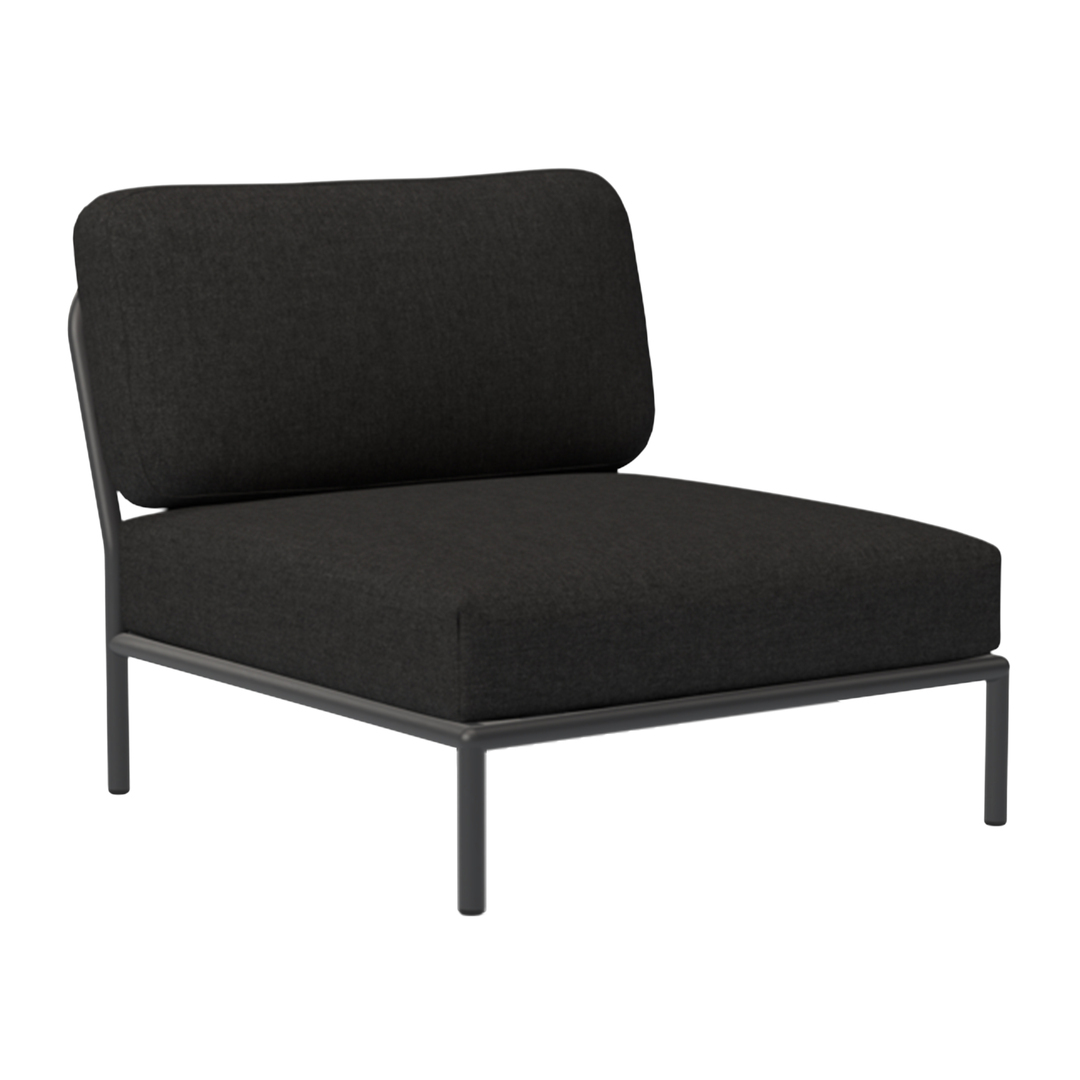 Houe Level Chair Dark Grey 51, Anthrazit 57 - Sunbrella Natte	
