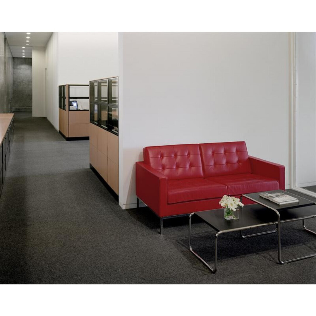 Knoll International Laccio 2 Couchtisch groß - anthrazit