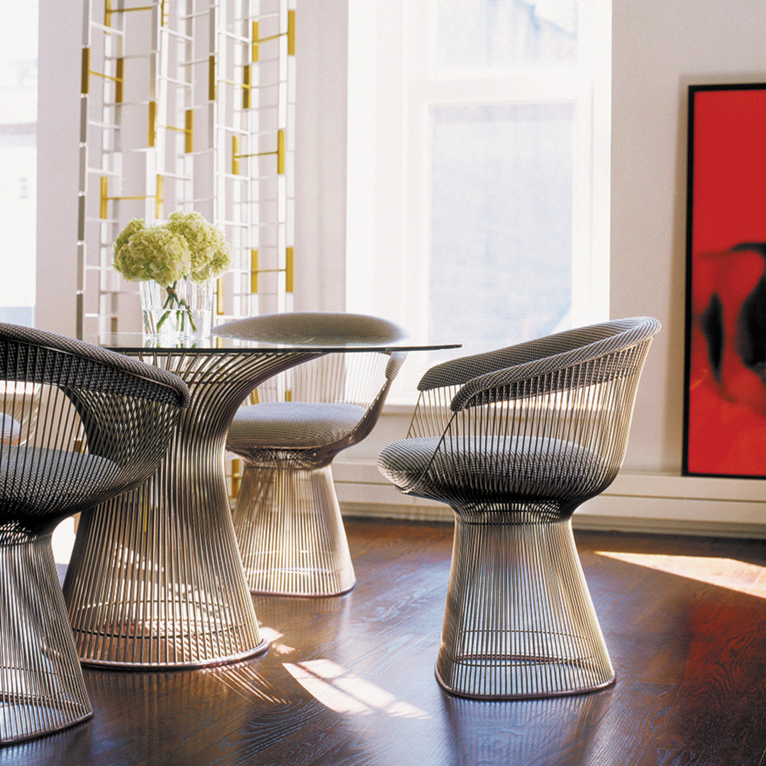 Platner Tisch von Knoll