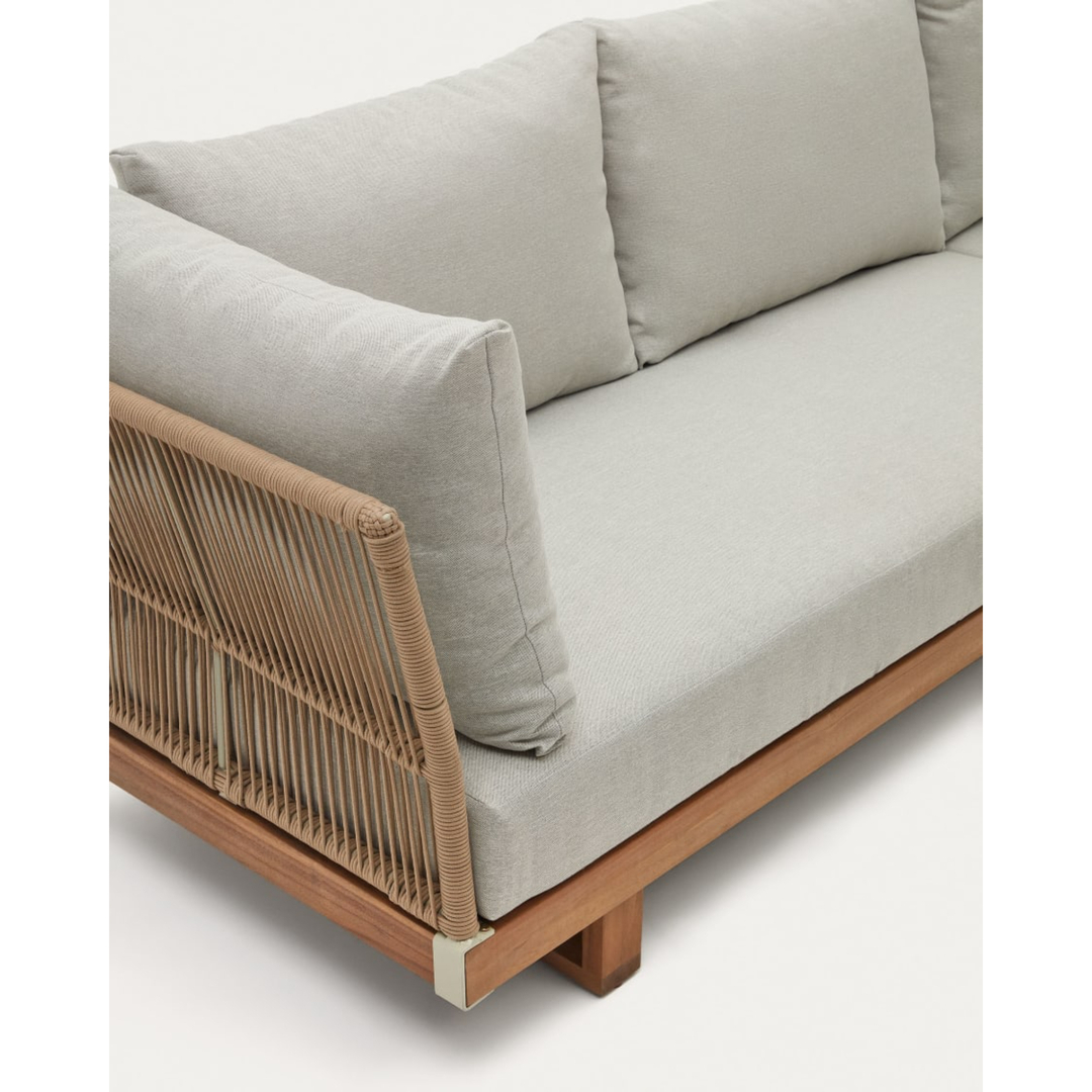 Raco Outdoor Ecksofa 5 Sitzer Mit Couchtisch Details 1