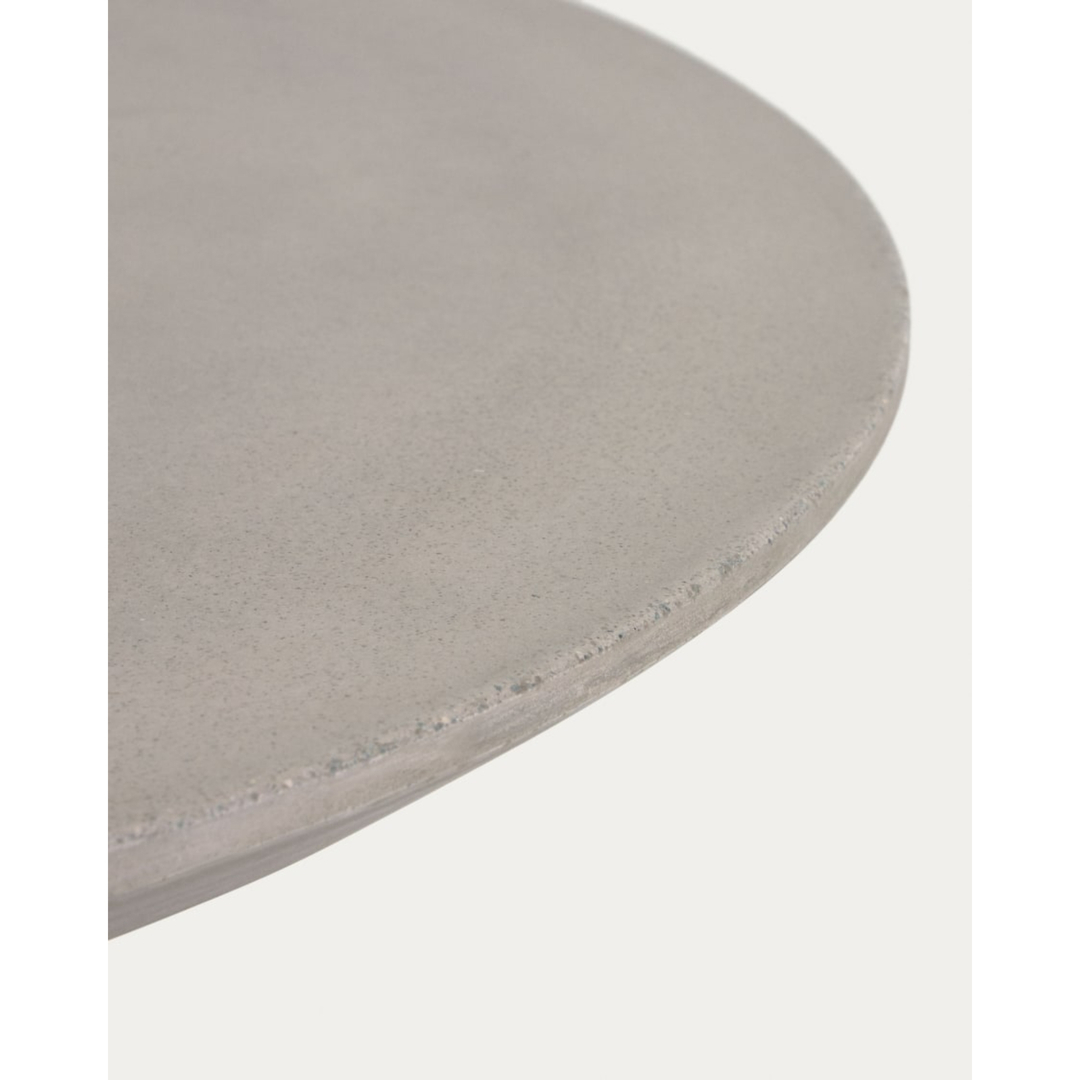 Itai Gartentisch Rund Zement Ø 120 cm Details 4