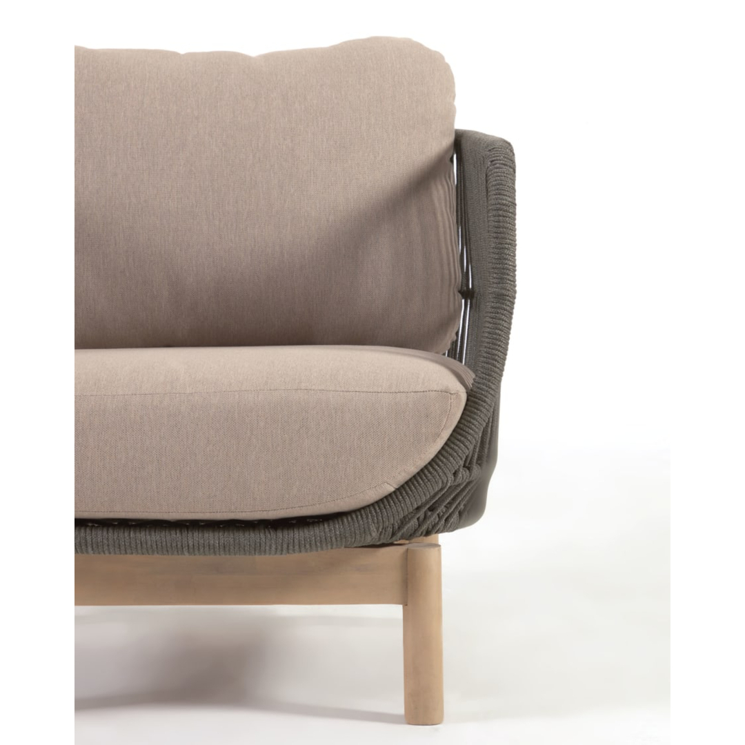 Catalina Outdoor Sofa 3 Sitzer Grun Detail 1