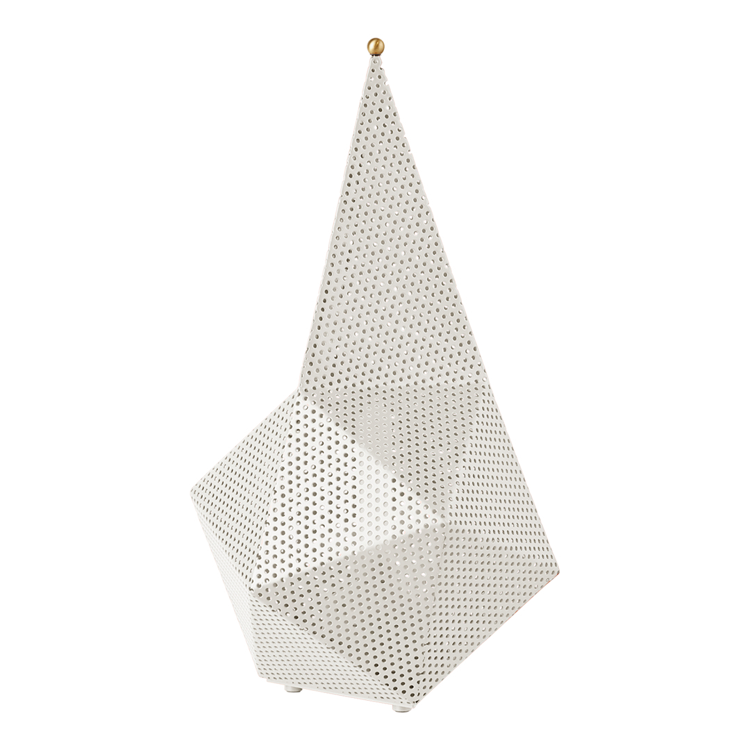 Gubi Bagdad Tragbare Leuchte von Gubi Cream White Semi Matt