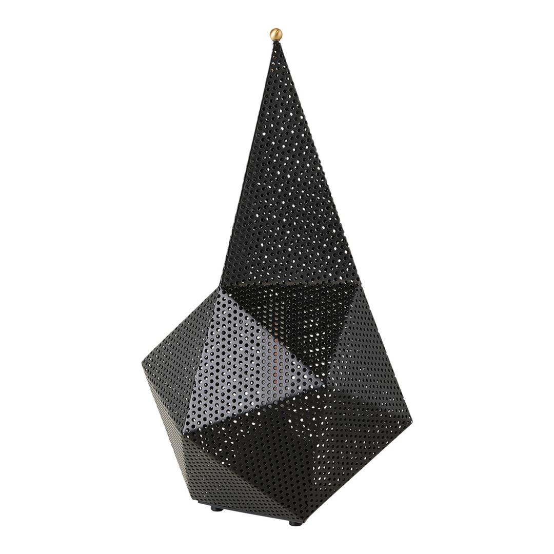 Gubi Bagdad Tragbare Leuchte von Gubi Soft Black Semi Matt