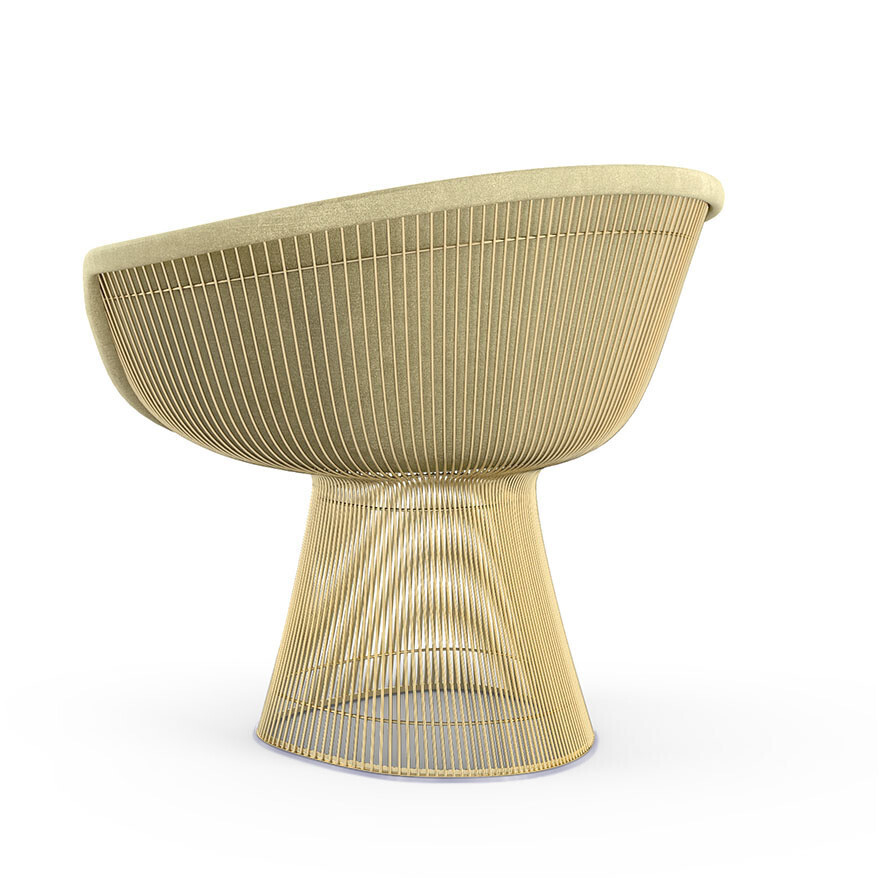 Gold Lounge Chair Platner Von Knoll International