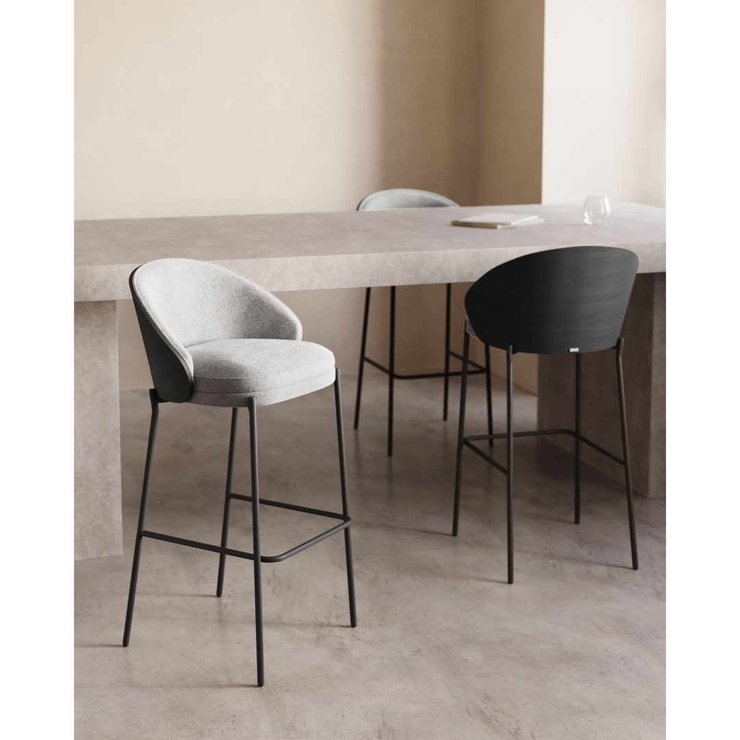 Eamy Barhocker H 77cm von Kave Home im 2er Set