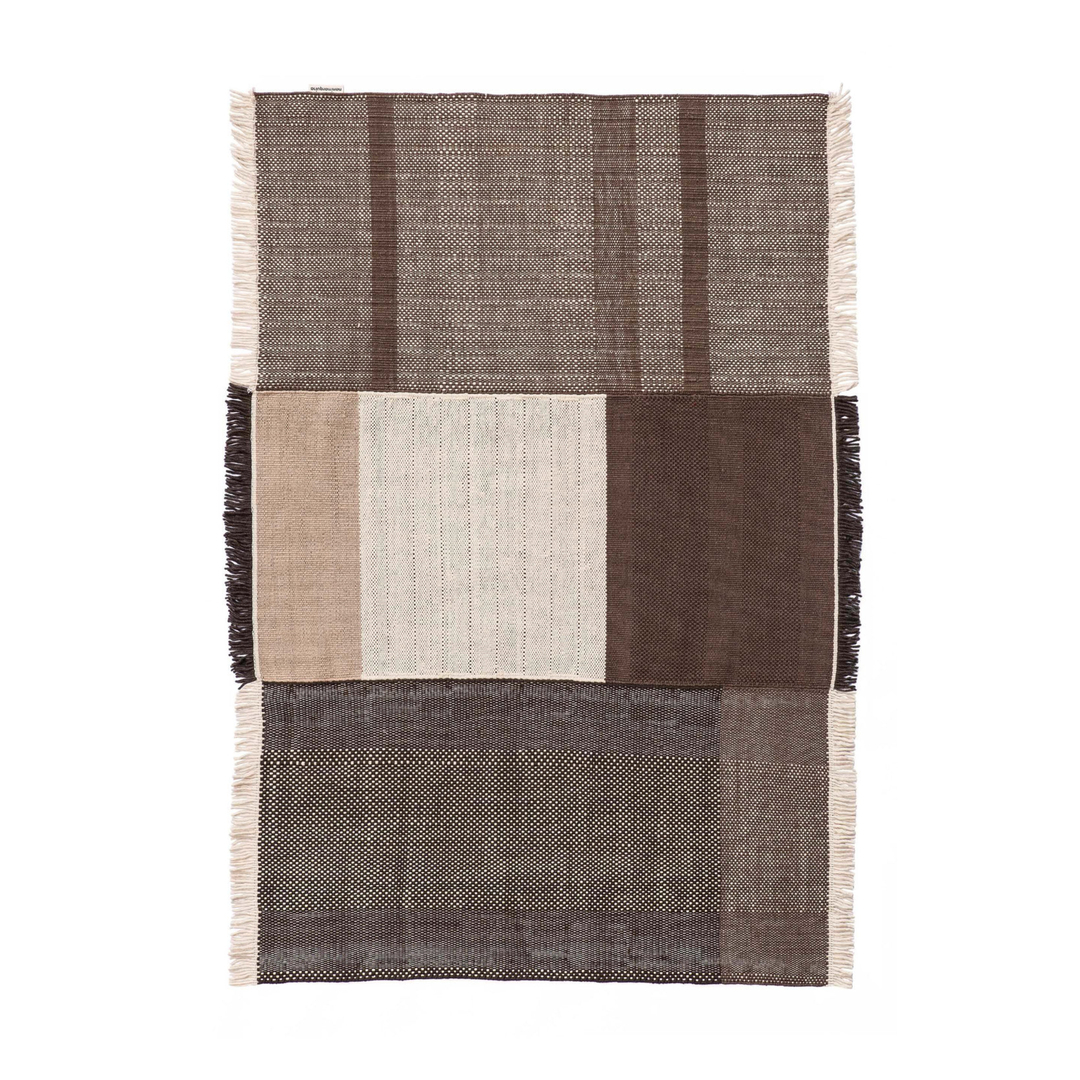 Nanimarquina Teppich Tres Outdoor von Nanimarquina Chocolate