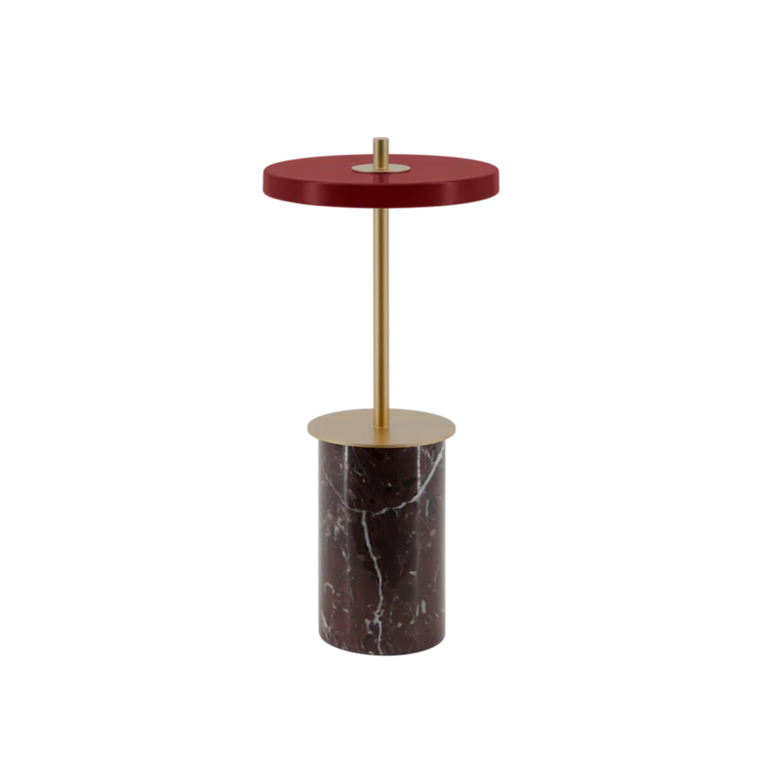 Umage Tischleuchte Asteria Move Mini von Umage Red marble
