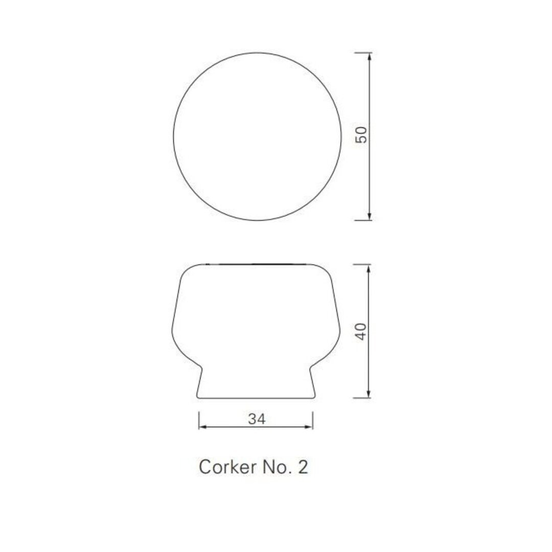 Hocker aus Kork Corker No.2 von ClassiCon