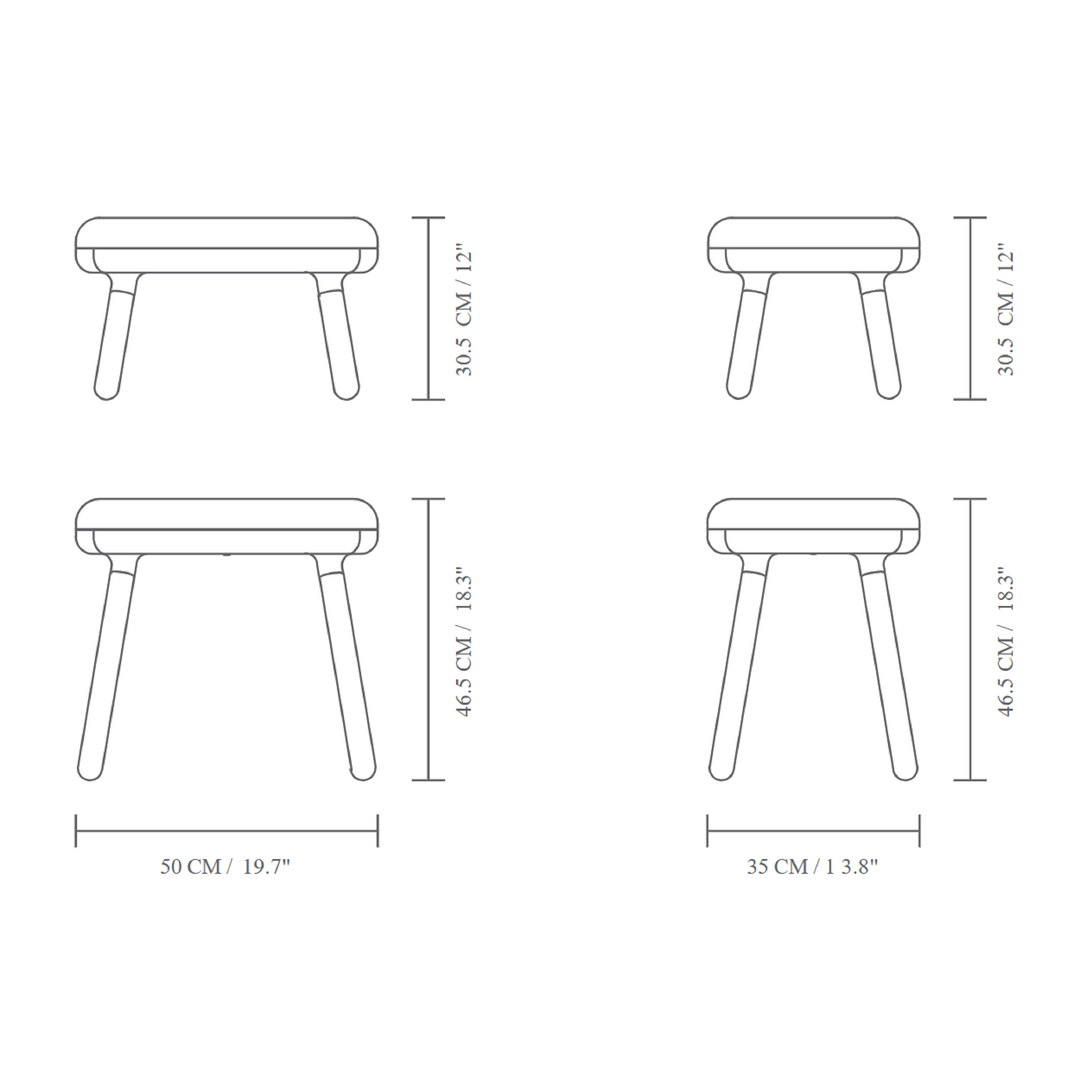 Umage Hocker Paff von Umage