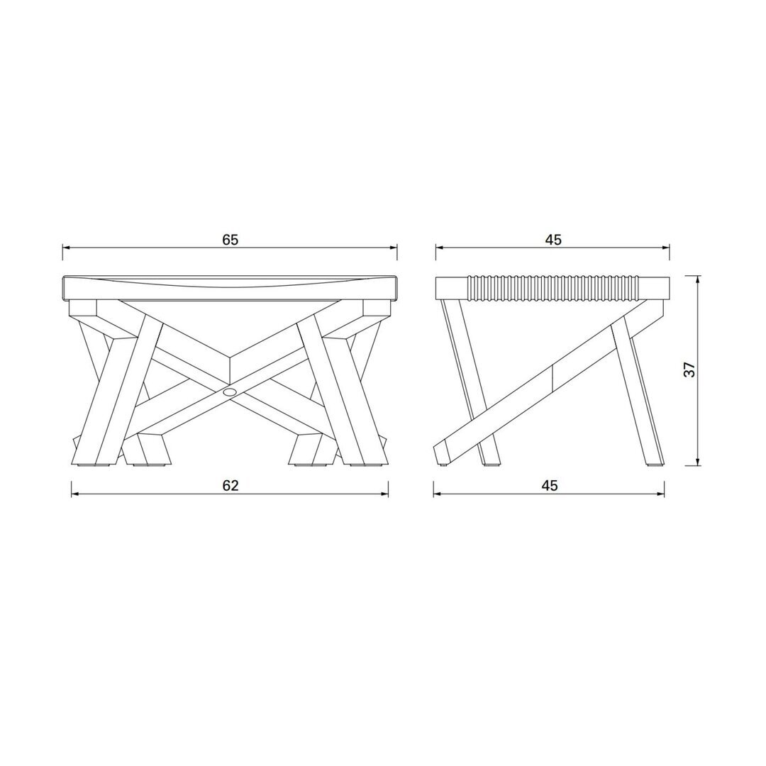 ClassiCon Volkshaus Hocker