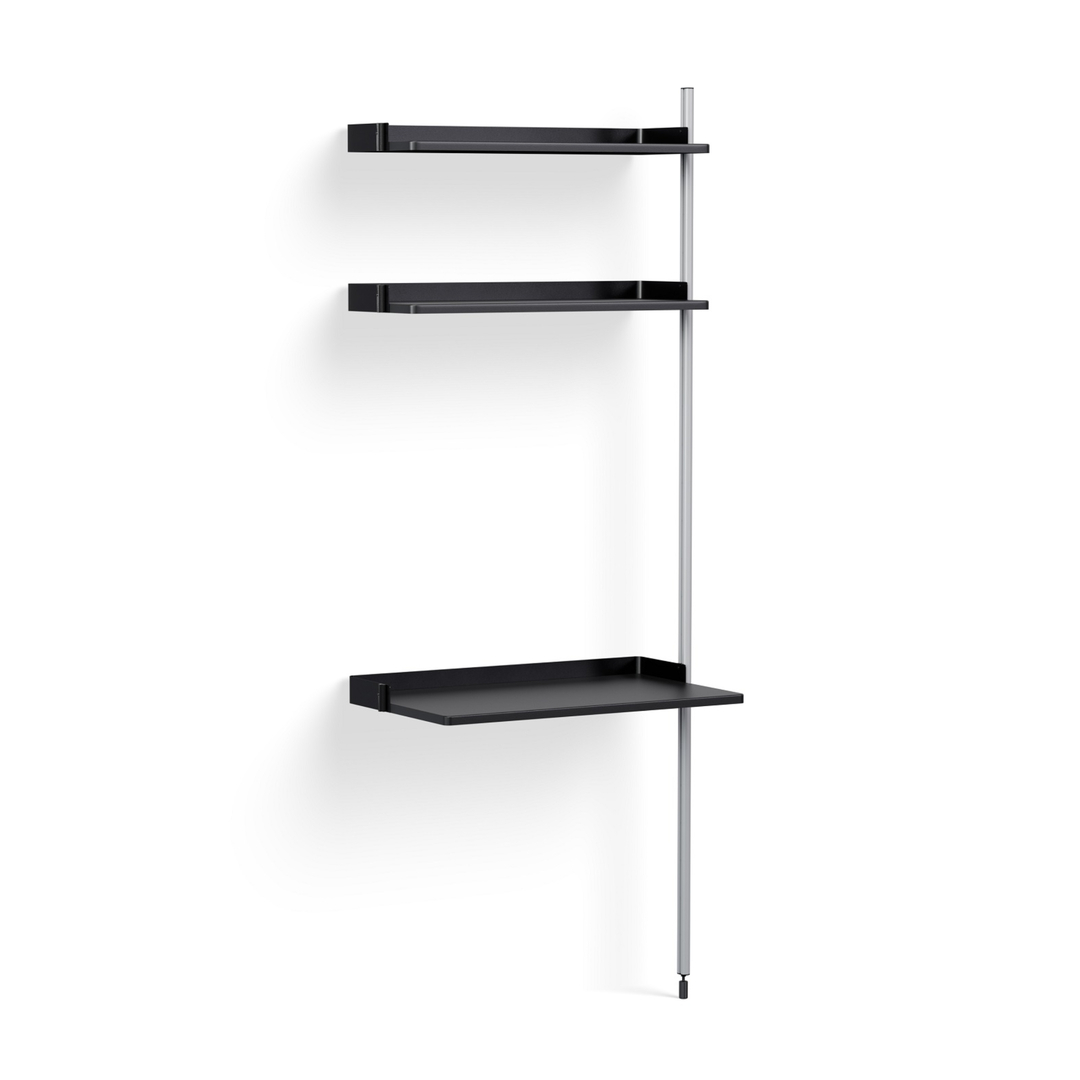 HAY Regalsystem Combination 10 - Add On Pier von Hay PS Black , Clear