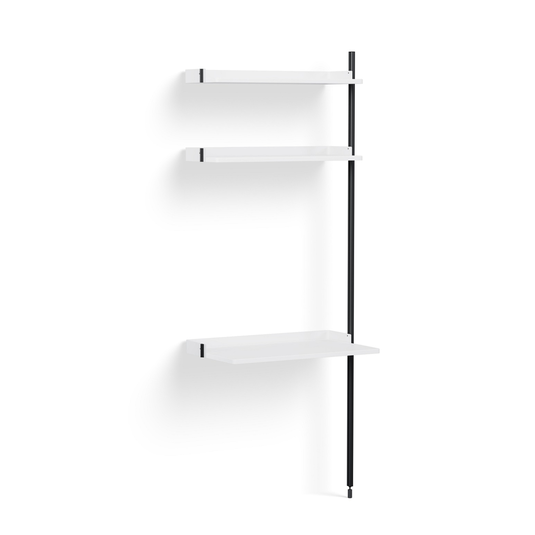 HAY Regalsystem Combination 10 - Add On Pier von Hay PS White , Black