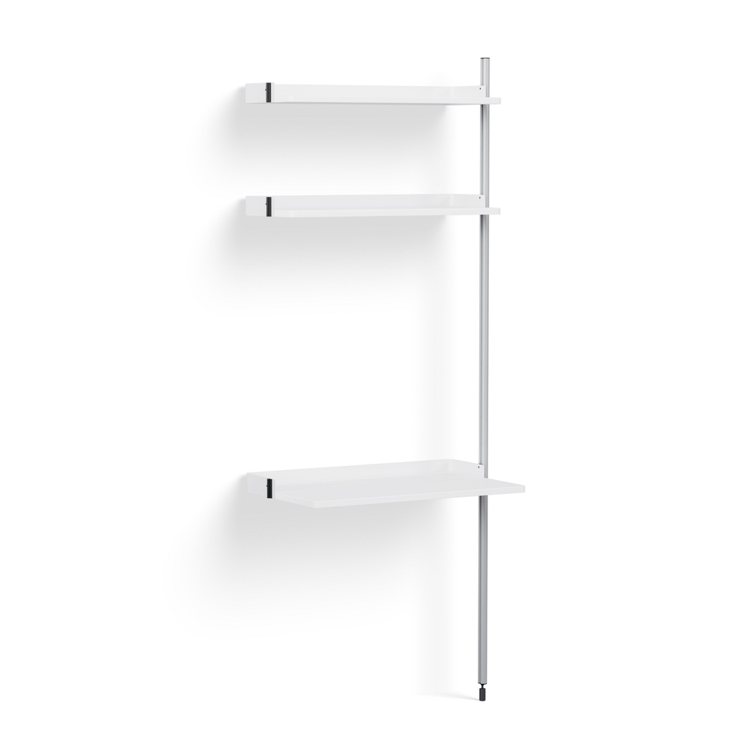 HAY Regalsystem Combination 10 - Add On Pier von Hay PS White , Clear