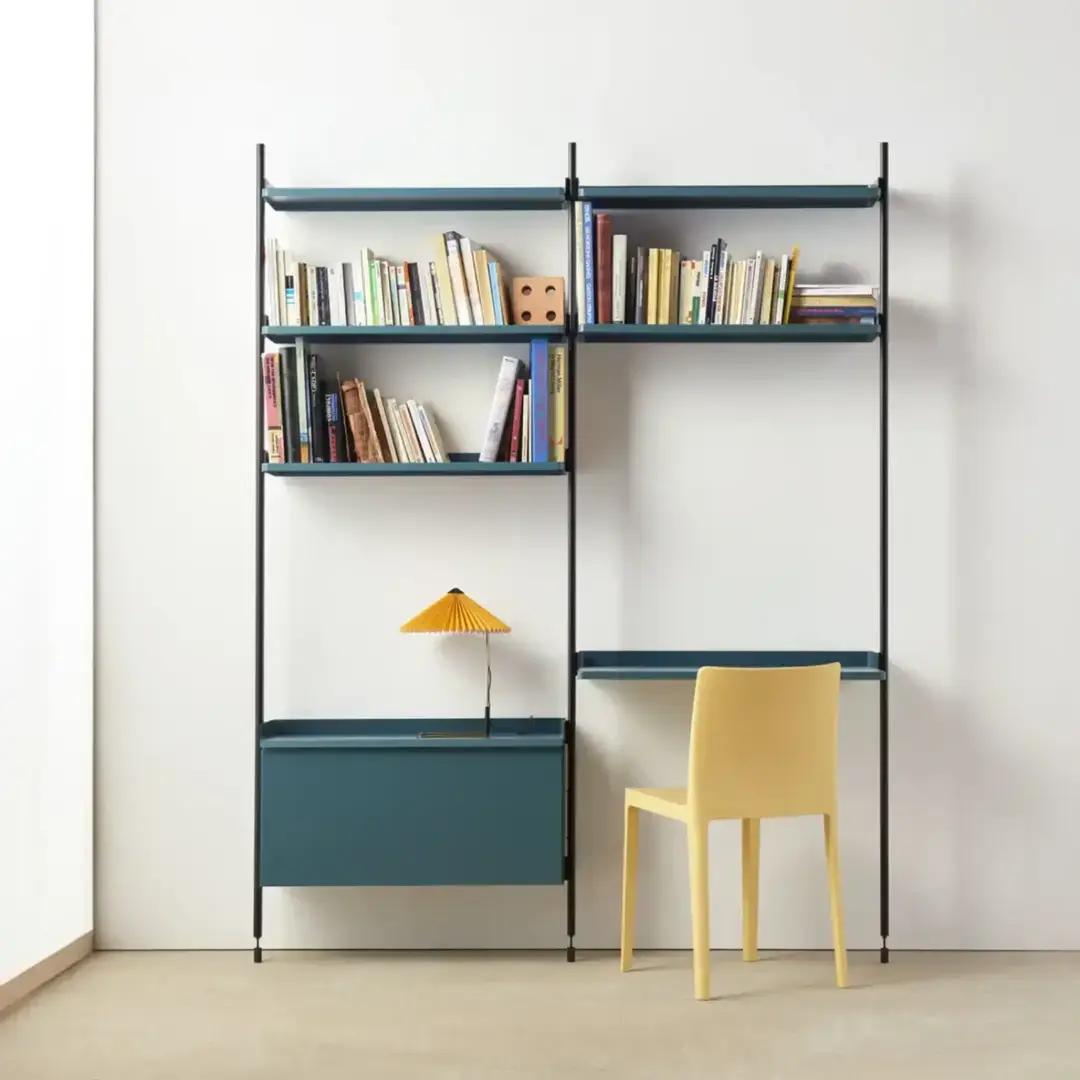 Regalsystem Combination 102 - 2 Coloumns Pier von Hay