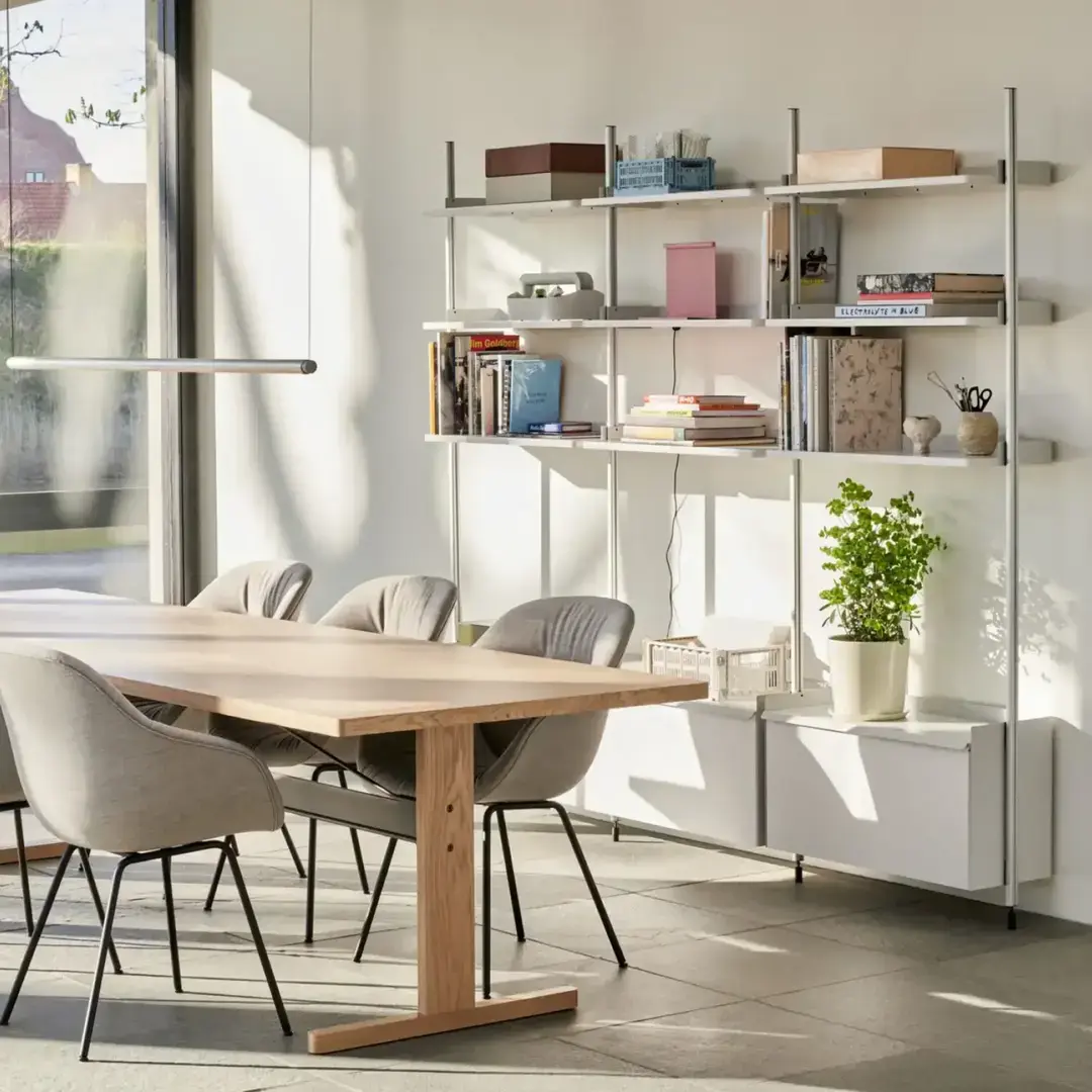 Regalsystem Combination 102 - 2 Coloumns Pier von Hay