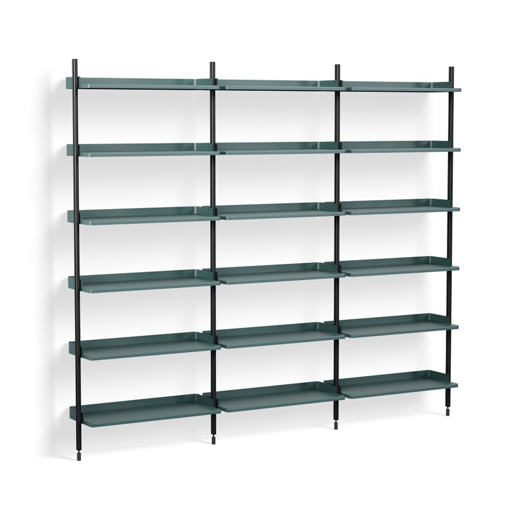 HAY Regalsystem Combination 103 - 3 Coloumn Pier von Hay PS Blue , Black
