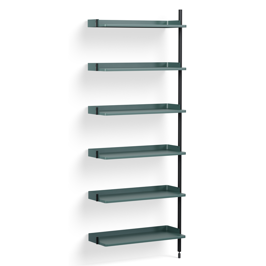 HAY Regalsystem Combination 100 - Add On Pier von Hay PS Blue , Black