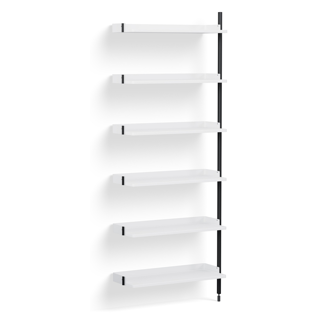 HAY Regalsystem Combination 100 - Add On Pier von Hay PS White , Black