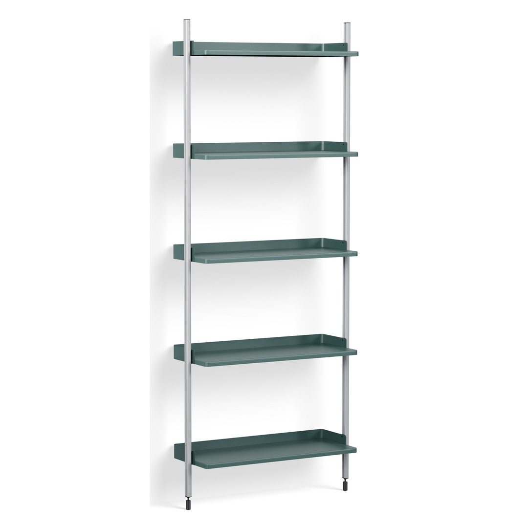 HAY Regalsystem Combination 111 - 1 Coloumn Pier von Hay PS Blue , Clear