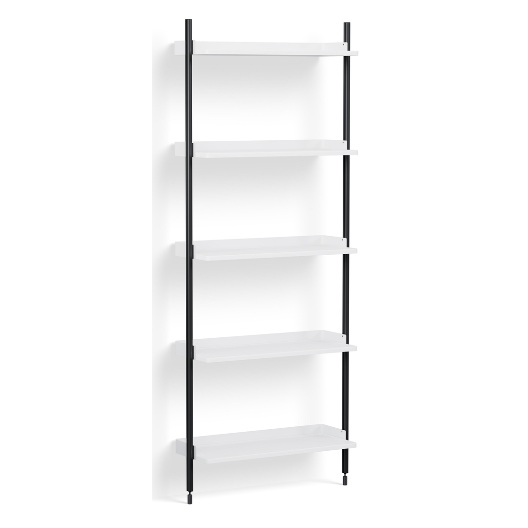 HAY Regalsystem Combination 111 - 1 Coloumn Pier von Hay PS White , Black