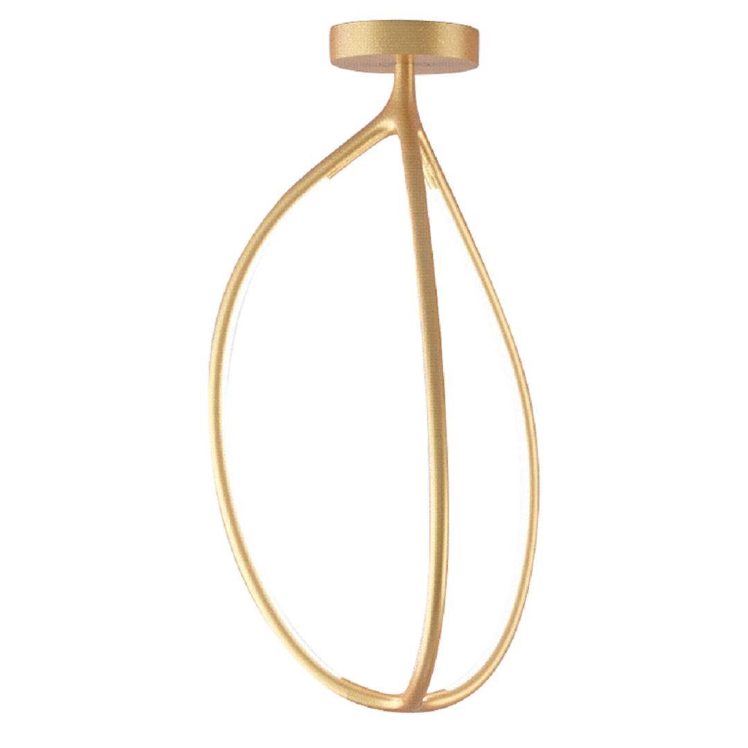 Artemide Deckenleuchte Arrival C von Artemide Gold, H: 70 cm