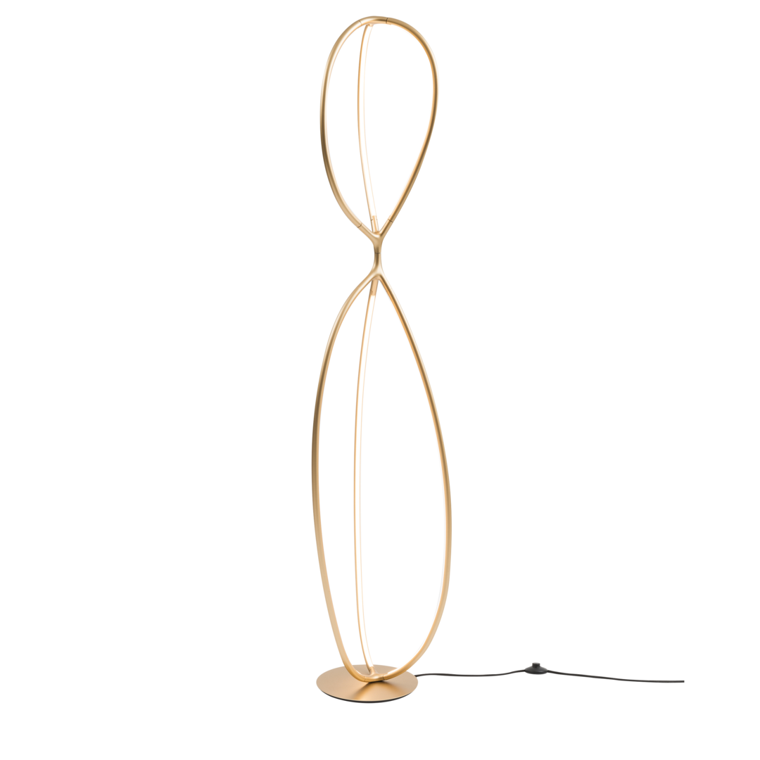 Artemide Stehleuchte Arrival F von Artemide Gold